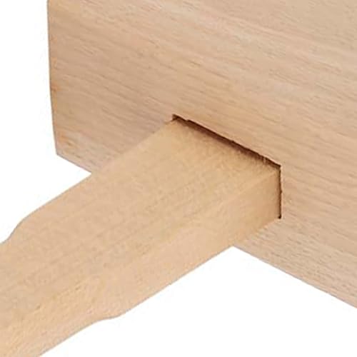 Miniatura 5 de Martillo de carpintero, martillo de madera, martillo de madera profesional para carpintería, herramienta de madera para carpintero, mazos (L), mazos