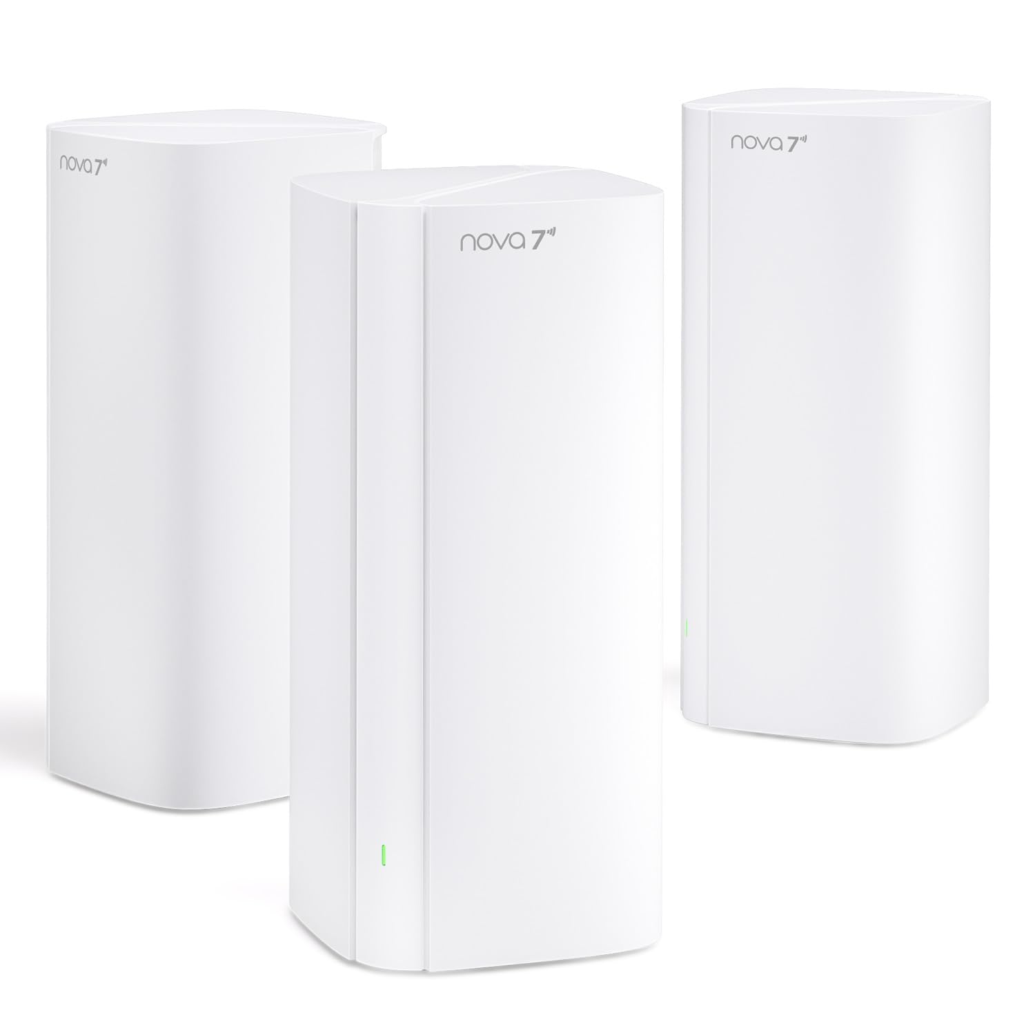 Tenda ME6 Pro Wi-Fi 7 Mesh System, (BE5100 Dual-Band 2,4GHz 688Mbit/s, 5GHz 4323Mbit/s) Breite Abdeckung,1x 2,5G & 2xGigabit Ports, Ethernet-Backhaul, EasyMesh, MLO, VPN, Nahtloses Roaming, 3er-Pack