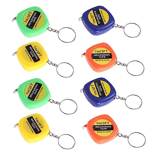 Cinta métrica retractil llavero mini 20 pcs portátil miniatura 1