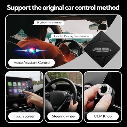 Image of Wireless Carplay Adapter, Wireless CarPlay Dongle, Only Support Car with OEM Wired CarPlay.