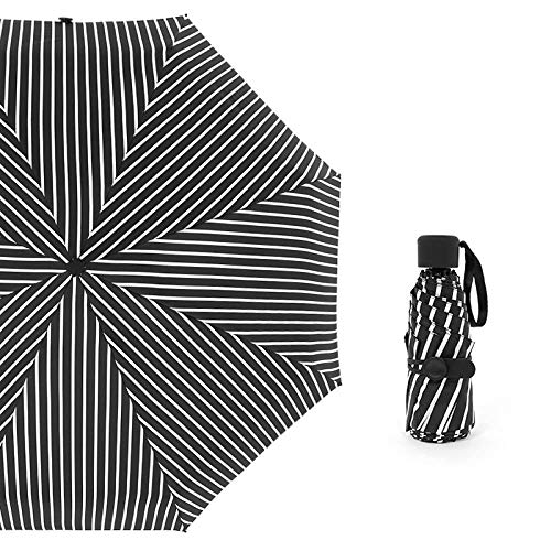 Preisvergleich Produktbild LDSBGJ 50% Sonnenschirm Vinyl Anti-UV Wetter Regen Tasche Taschenschirm