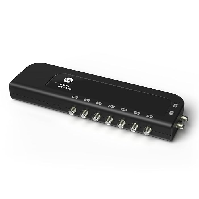 Buy TV Signal Booster Aerial Amplifier, SLx 6 Way Signal Distribution