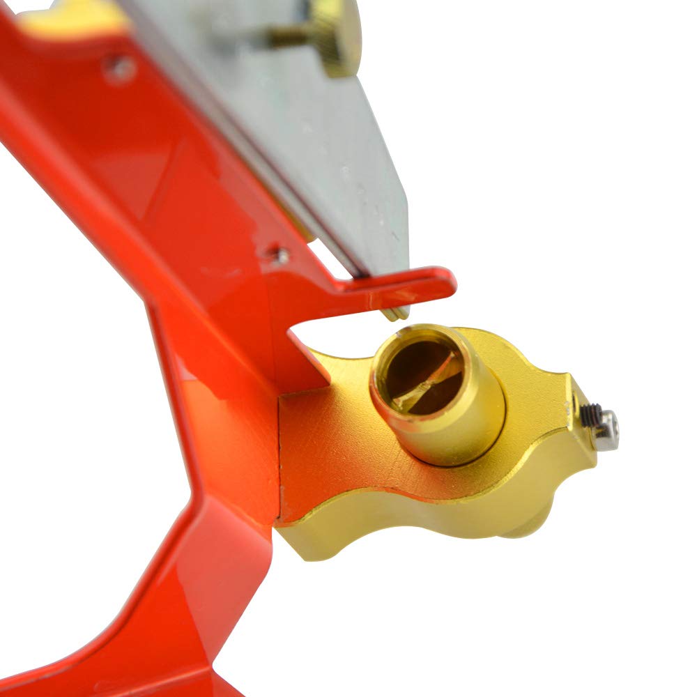 Gabarit De Fletching Pour Flèches De Tir à L'Arc – Réglable Gauche/Droite – Neuf