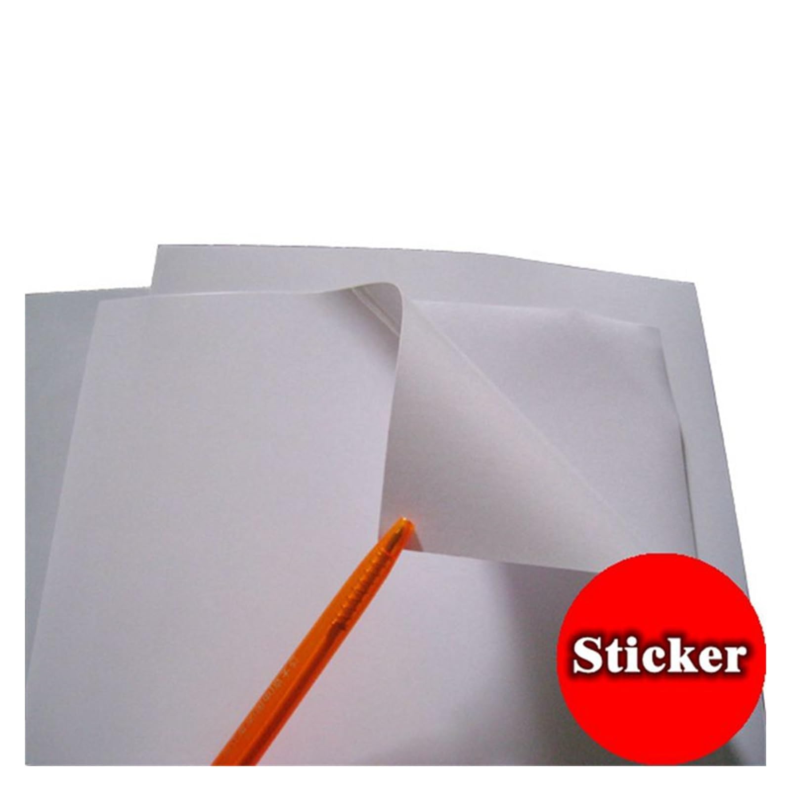 DAVBIR Foglio di etichette autoadesive complete 8,2 x 11,7 pollici Adesivi Confezione di carta Etichetta di spedizione e restituzione, Decorazione, Progetto artigianale perfection (Color : A4 30sheet