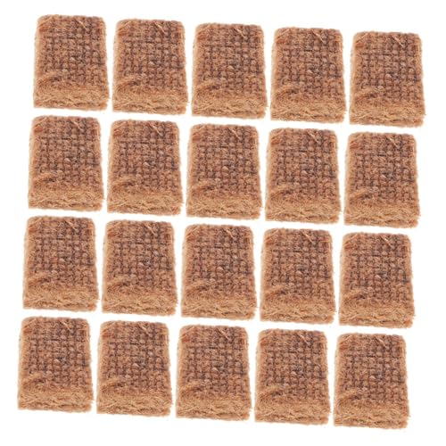 UKCOCO 20piezas Bloques De Encendido para Barbacoas y Chimeneas Seguros y Ecológicos para Uso Interiores y Exteriores