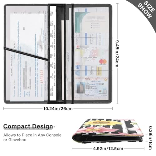 Organizador para Documentos de Cuero Slim miniatura 3