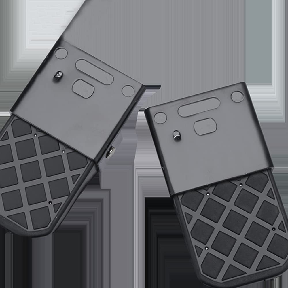 Paire Repose-Pieds Universels VTT Quad - Polaris Sportsman Scrambler Métal Antidérapant