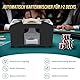 Vonsera Kartenmischmaschine Elektrische, Kartenmischgerät Automatischer für UNO, Poker, Blackjack, 2-4 Decks Spielkarten Kartenmischer für Familientreffen - Batteriebetrieben