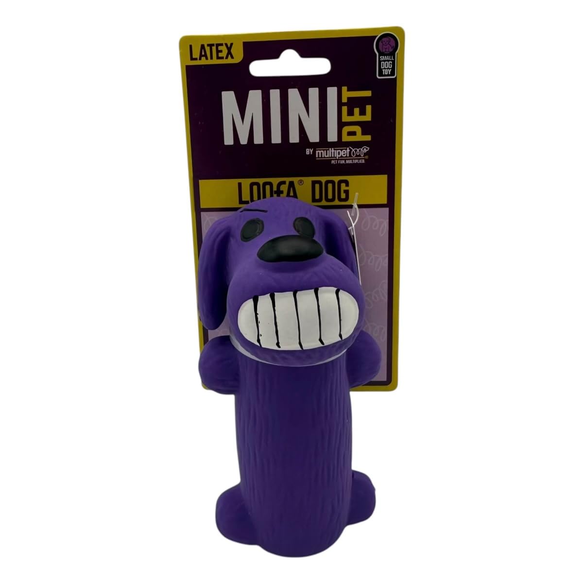 Multipet Mini juguete de látex para perro, XS