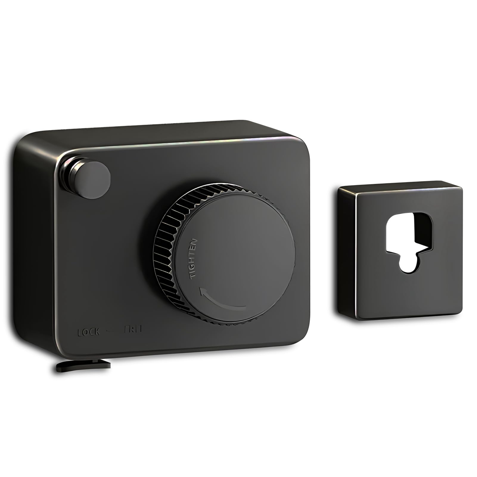 Einziehbares Wand-Wäscheset Outdoor, Reise, 14 Fuß (Black)