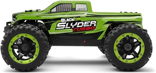 Miniatura 2 de Blackzon 540200 - Camión Monster sin escobillas Slyder MT Turbo 116 4WD, verde