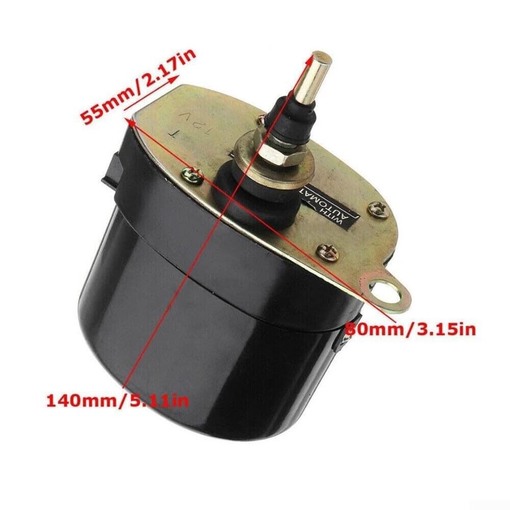 Elektrische Ruitenwisser, 12V Ruitenwissermotor met arm en mes voor vissersboot, caravan tractor (motor)