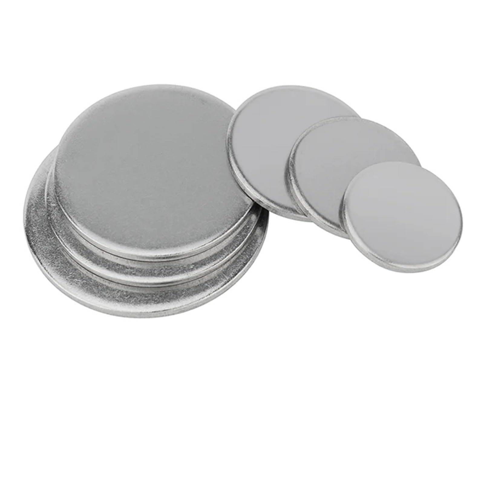 304 Dysk ze stali nierdzewnej, Uszczelka zatyczki rurowej ze stali nierdzewnej 304 z okrągłym dyskiem 40-80x1,5-5mm(70x5mm(1pcs))