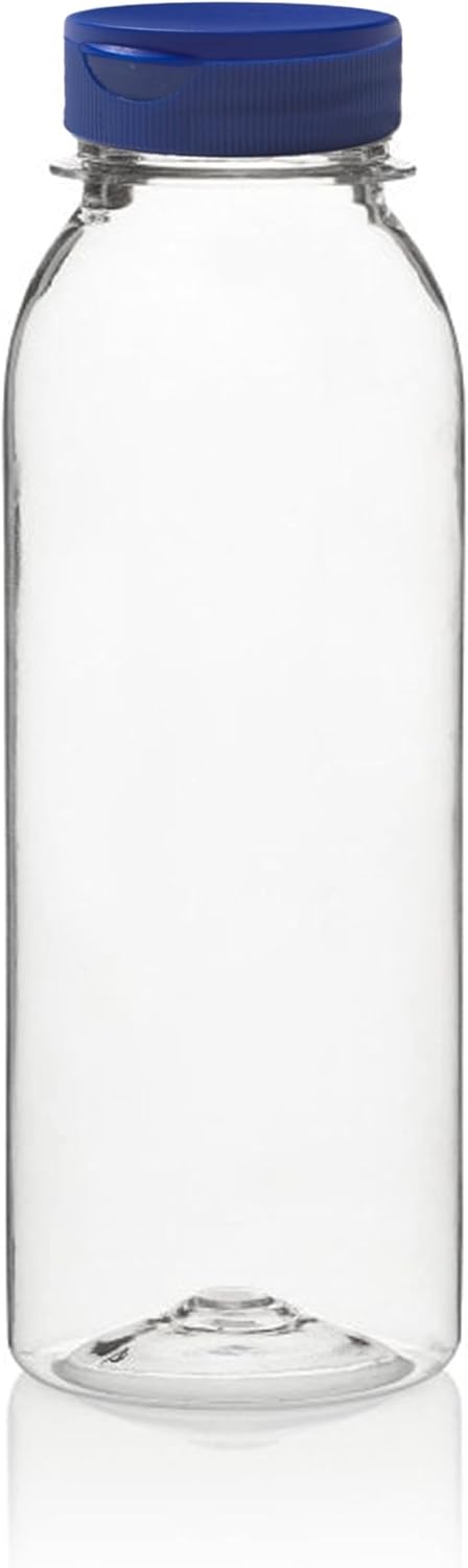 Rani Clear Plastic Bottles | 8oz PET Bottle with Flip-top Caps | BPA - FREE | Home & Commercial Use, Containers for Sauces, Condiments, Shampoo, Lotion, Sanitizer | Made in USA - Pack of 12 image 4