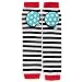 Bella Tunno Kneepad Legwarmers, Firecracker Pop