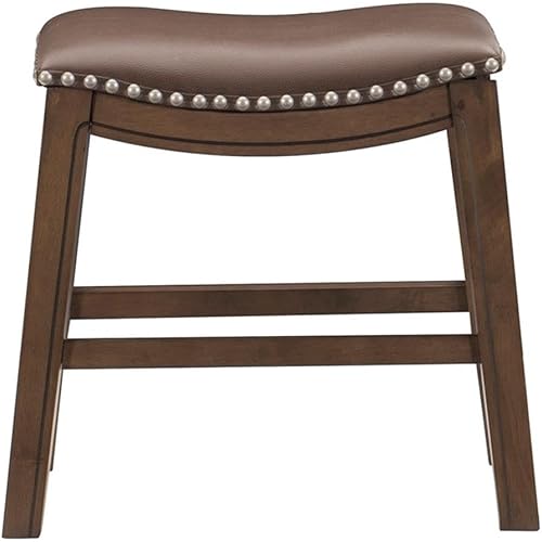 Miniatura 69 de Homelegance Ordway Taburete de altura para silla de sillín de 30 pulgadas de ancho, verde Verde,Negro -,Marrón,Gris,Rojo -