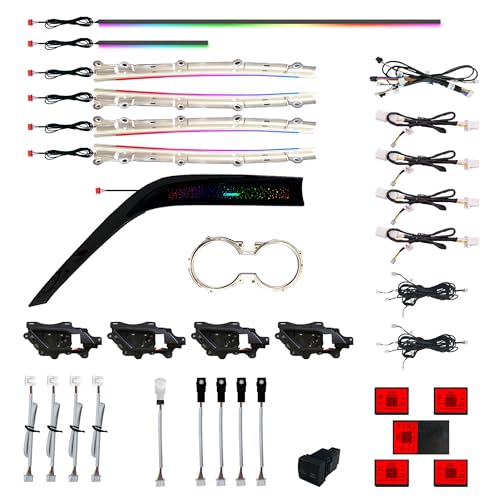 Luces LED ambientales interiores para Toyota Camry 2018-2023 miniatura 1