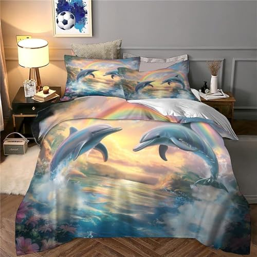 Linge de lit résistant renard effet 3D en textile confortable et haute définition - 6