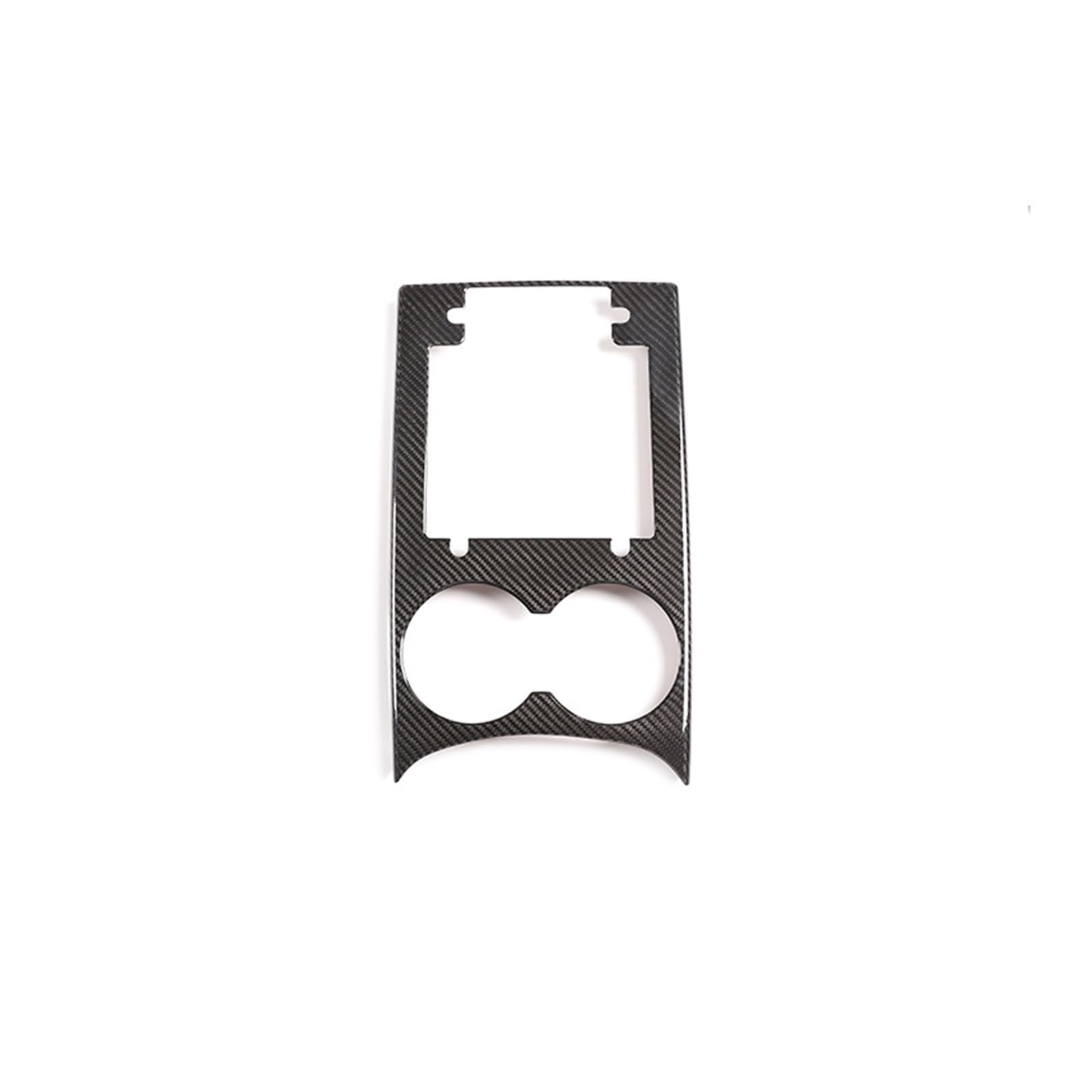 QBKGMEWCA Center Console Trim Frame Interior Modification Accessory Sticker Compatible for Porsche Macan Red Genuine Carbon Fiber(Type1)