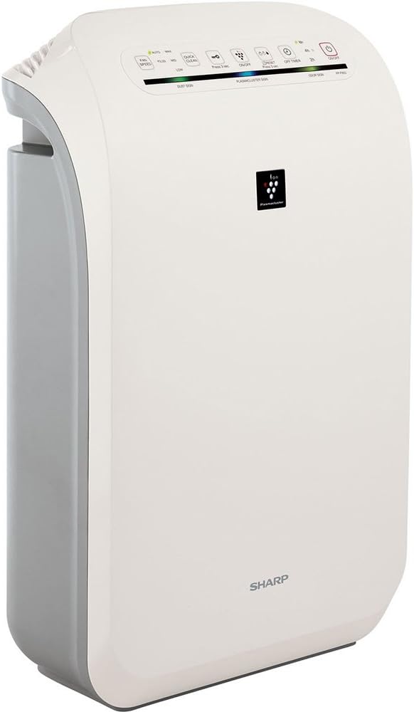 Sharp FPF60UW Plasmacluster Ion True HEPA Filter Air Purifier, 280 Square Feet
