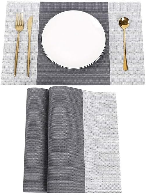 Nordic Color Matching Placemats Creative Easy to Clean Plate Mats Home Hotel Restaurant Coasters