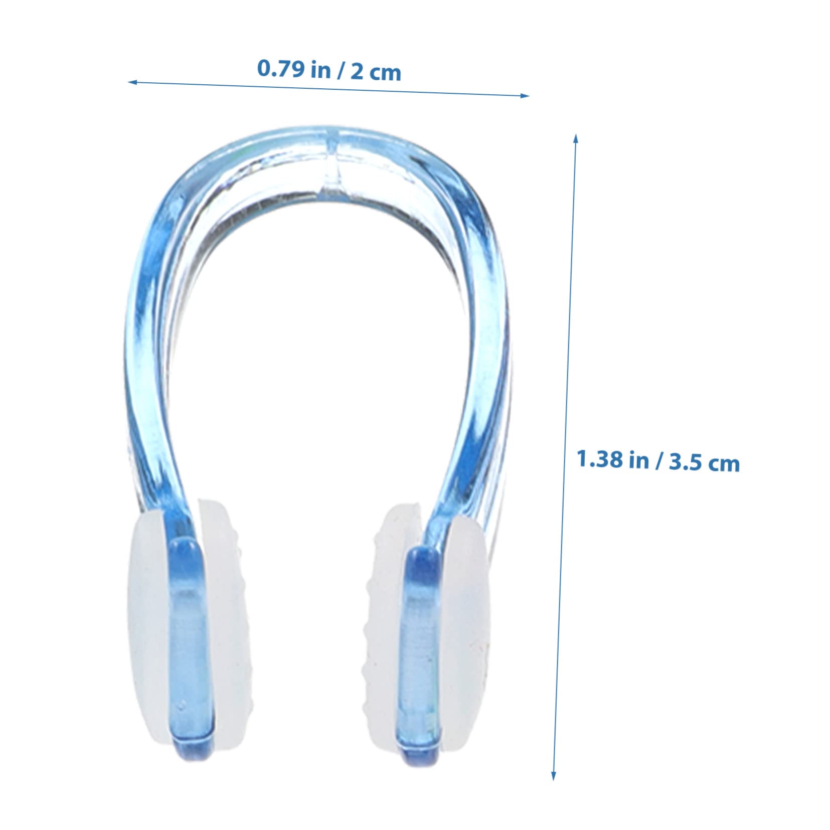 Happyyami Nose Plugs for Swimming Adults Silicone Small Nose Clip Set for Diving Comfortable and Secure Fit