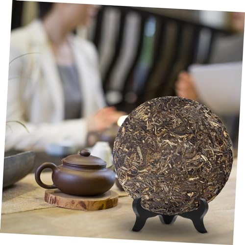 PRETYZOOM Suporte De Placa Suportes De Placa Para Exibição Suportes De Bandeja De Madeira Suporte De