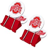 NCAA Ohio State Buckeyes MyFanClip Multipurpose Clips (Pack of 2)
