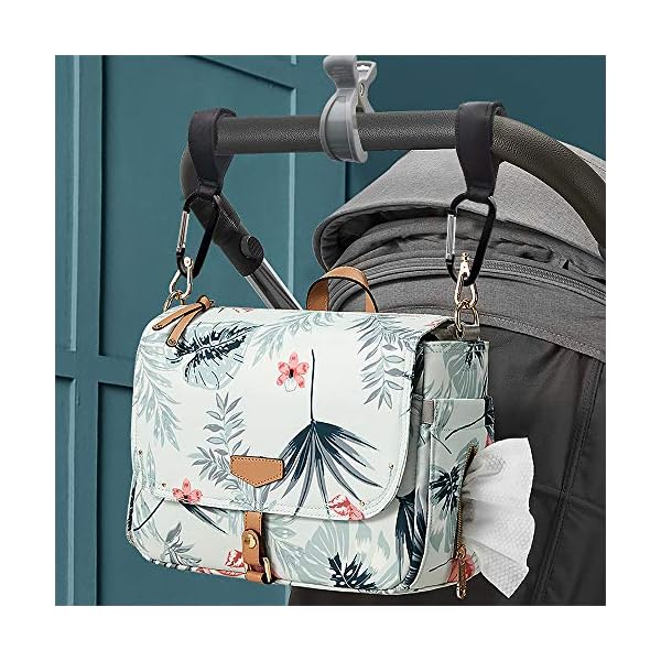 6 Kinderwagen Klammer + 2 Haken Clips für Einkaufstasche Spielzeug Wickeltasche Winter Decke , Kinderwagen Zubehör… – Bild 8