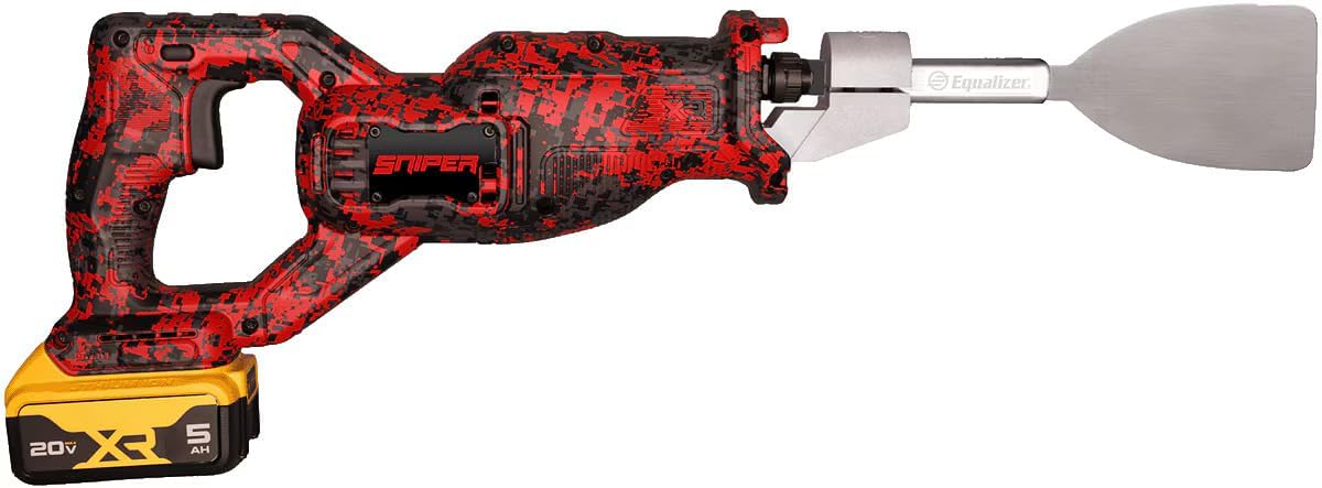 Equalizer® Sniper™ Auto Glass Removal Tool with 120V Charger – Powerful Brushless Motor Windshield Cut-Out Tool for Professional Automotive Glass Removal