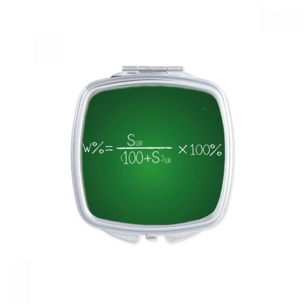 Miroir de poche chimie pour retouches maquillage au quotidien dans votre sac de cours