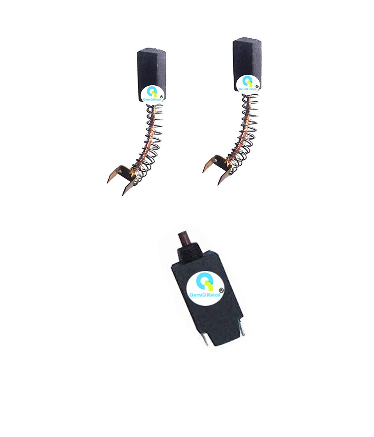 QemiQ Retail�- Mixer Grinder-"Carbon Brush + Circuit Breaker Overload Protector Switch" for Maharaja, Kenstar, Lifelong etc-image-14