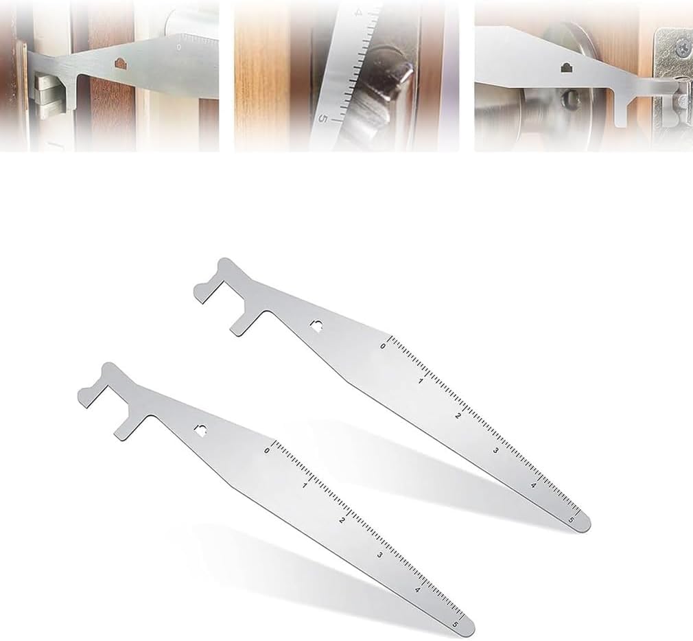 New 2024 Firefighter Tools - World Famous Lock Picking Fire Tool, Spring Steel Multitools, Multipurpose Leverage Tool, Pry Bar Tools for First Responders and Firefighters (2PC)