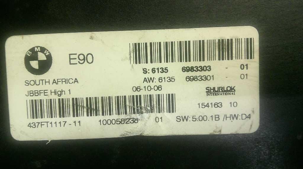 Body Control Module BCM Compatible with BMW 3 Series 6 983 303 6983303