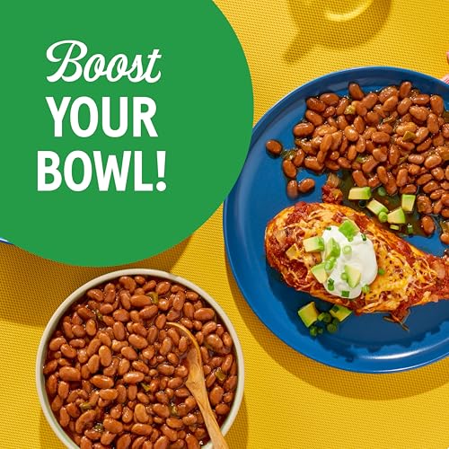 Image of Bush's Best Southwest Zest Pinto Beans, 15 oz, (Pack of 12) | Canned, Source of Plant Based Protein and Fiber, Low Fat, Gluten Free
