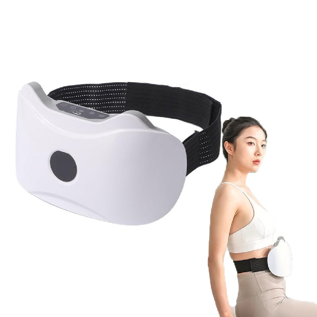 Elektrischer kabelloser Bauchmassagegerät für Fettverbrennung und Verdauung,EMS Bauchmuskeltrainer,Wiederaufladbar Bauch Trainingsgerät,3 Massagemodi Anti-Cellulite Massagegerät für Männer Frauen
