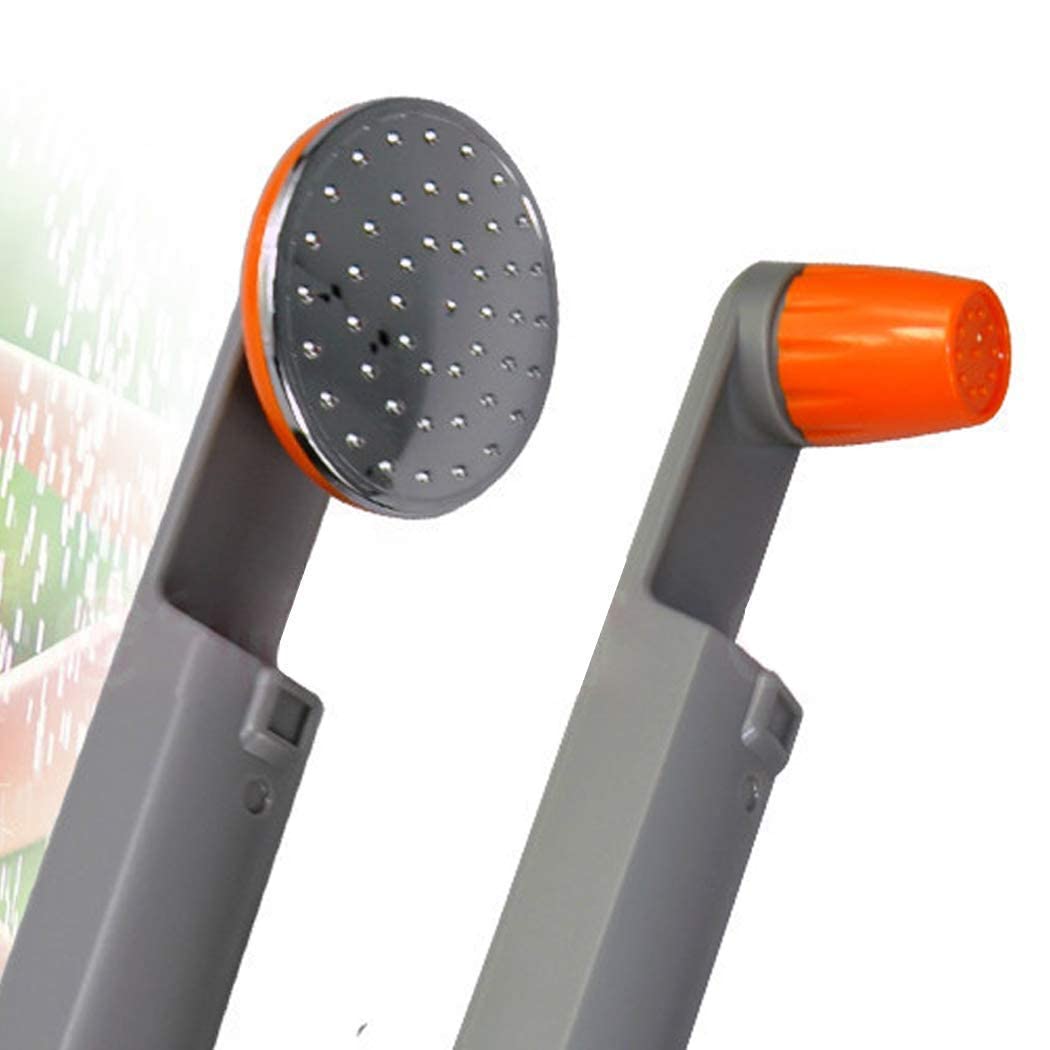 Zooma Outdoor Dusche, Camping Dusche, Bewegliche Dusche, kampierende Duschekopf-Steck, Campingdusche mit Tauchpumpe (0939-2 Akkus, Einheitsgröße)
