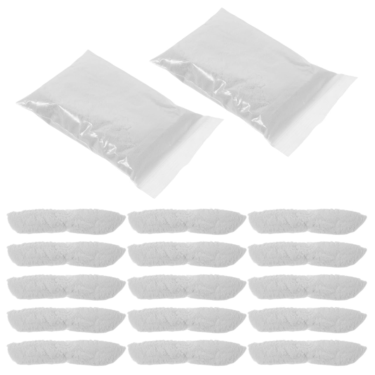DOITOOL Mortier Miniature et Mini Ciment Adhésif, 20 Sachets pour Collage de Petites Briques et Création de Fondations Miniatures en Loisirs DIY
