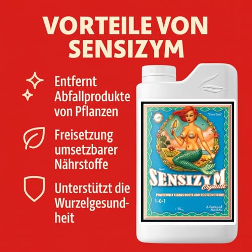Sensizym Advanced Nutrients 5L engrais enzymes terreau hydroponie