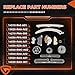 14510-R40-A01 Timing Chain Kit with Camshaft Adjuster Fit for Honda CR-V CRV Accord Crosstour, 2008-2015, 2.4L 2354CC L4 DOHC, Automotive CRV Timing Chain Set VVT Sprocket, Replaces# 14310R5A305