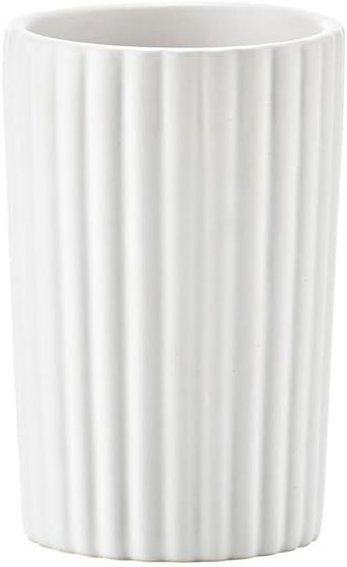 Galzone Zone Denmark Nostalgia White Ceramic Toothbrush Mug Holde