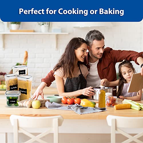 Lifetime Home 32 Pack Airtight Food Storage Containers Set With Lids For Kitchen & Pantry Organization - Bpa-Free For Cereal, Pasta, Rice, Vegetables, Fruits & Flour - Free Markers And Labels #TOP4