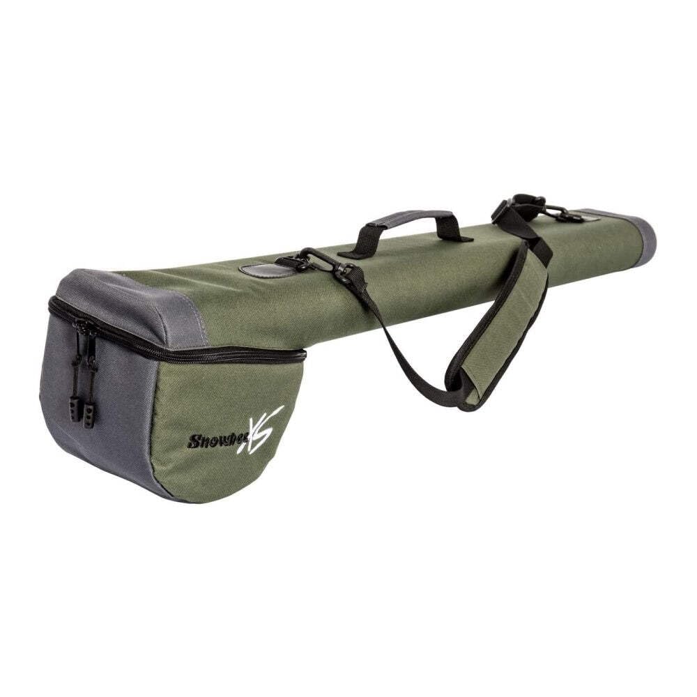 Snowbee Double Travel Reel Case Fly Rod - Sage Green/Grey, X-Small