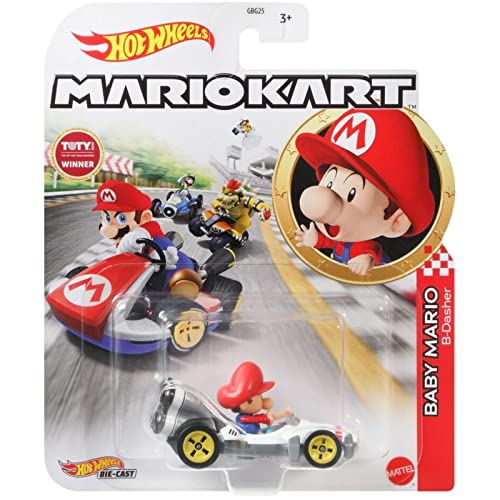 Hot Wheels Mario Kart Character Set