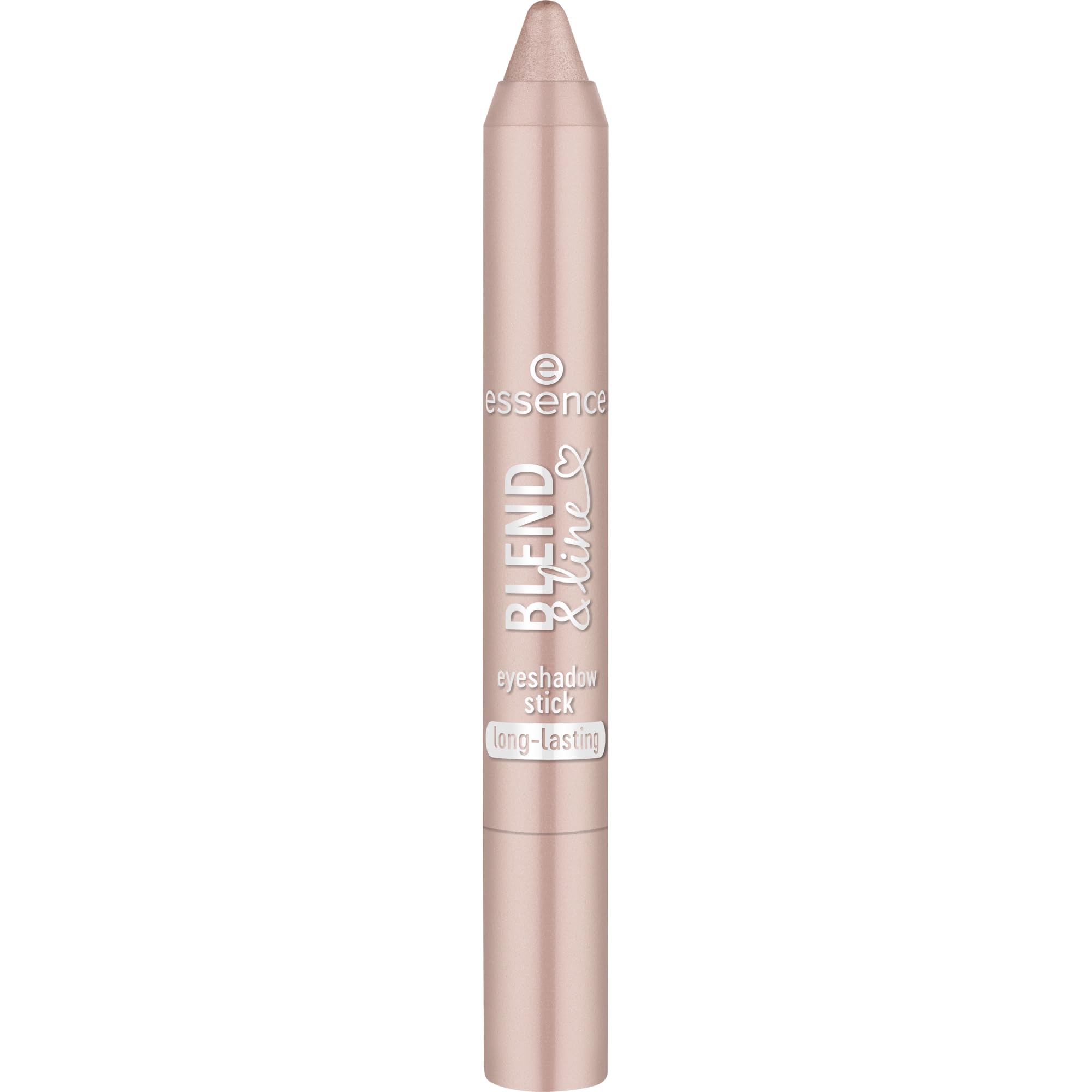 Essence Cosmetics Sombra De Ojos En Barra Blend & Line, De Larga Duración, De Gran Pigmentación, Con Grasas, Reluciente, Metalizado, 1.8 g