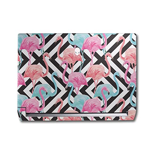 Image of MightySkins Skin Compatible with Alienware M17 R5 (2022) Full Wrap Kit - Pop Flamingo | Protective, Durable, and Unique Vinyl Decal wrap Cover | Easy to Apply & Change Styles | Made in The USA