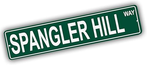 Vista 440 de Ohio Mountains Pick Your Mountain Compatible/repuesto para Ballards Hill United States Mountain Aluminio Metal Tin Street Sign Style decoración