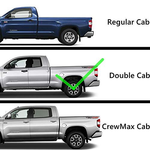 Estribos 6 pulgadas para Toyota Tundra 2022-2024, negro texturizado miniatura 7