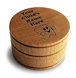 Custom Personalized Memento Dream Keepsake Baby Tooth Box - My First Tooth Fairy Box - Your Child's