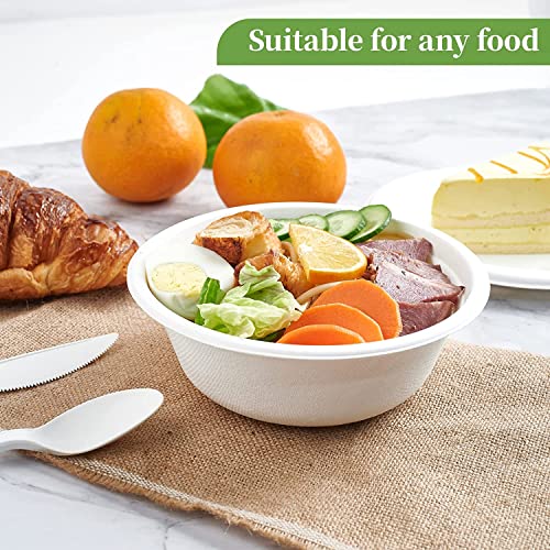 Cuencos ecológicos compostables YBCPACK de 12oz para tus barbacoas y pícnics 7